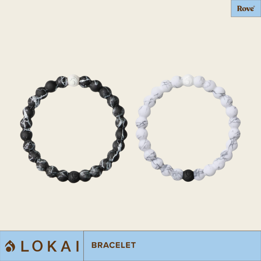 LOKAI MARBLE Black/White กำไลข้อมือลายหินอ่อนยอดฮิต พร้อมส่ง