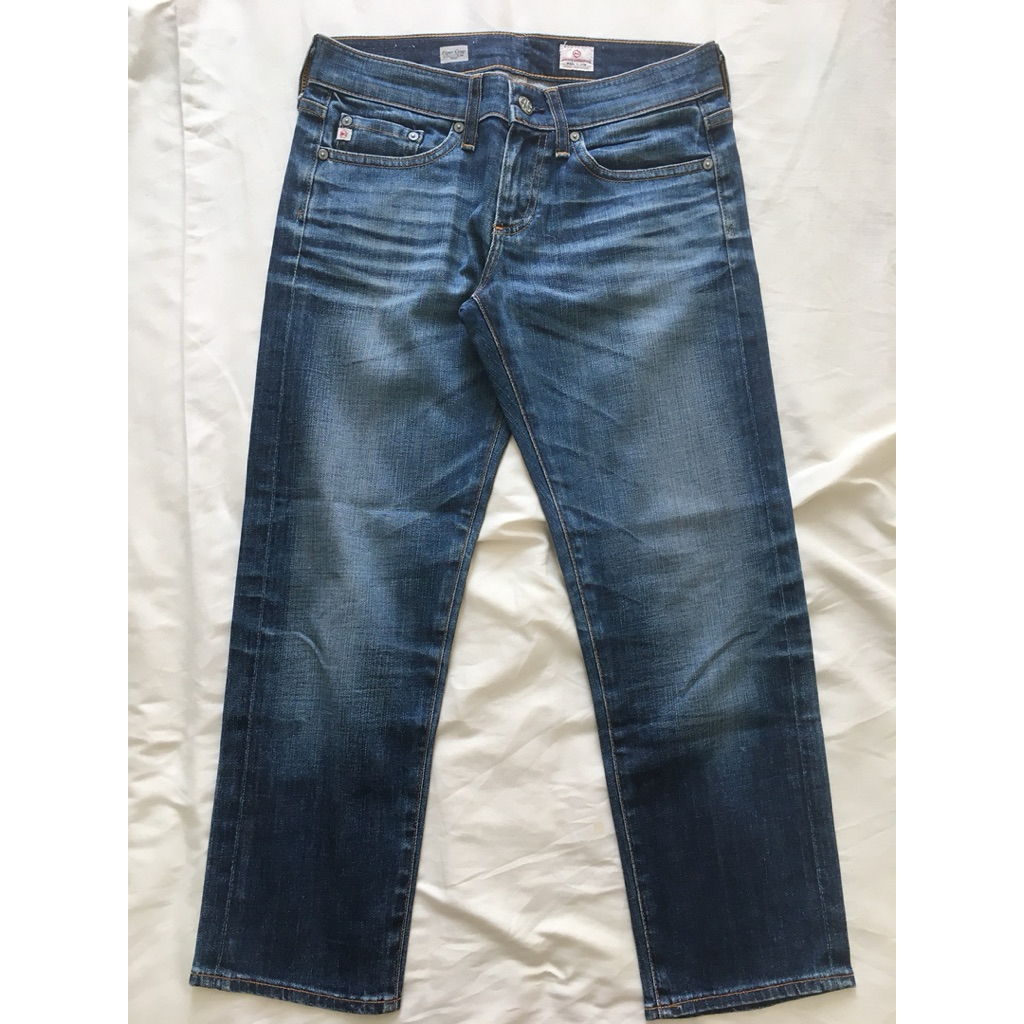 กางเกงยีนส์ครอป Adriano Goldschmeid แท้