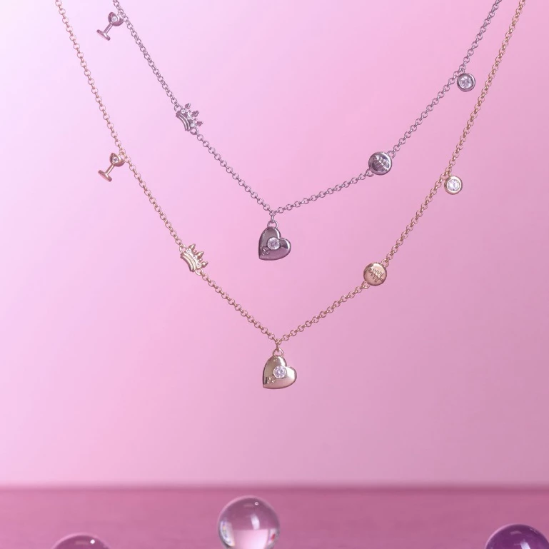 YVIS Bird Eye View Brass Necklace - YVIS x BIRD EYE VIEW