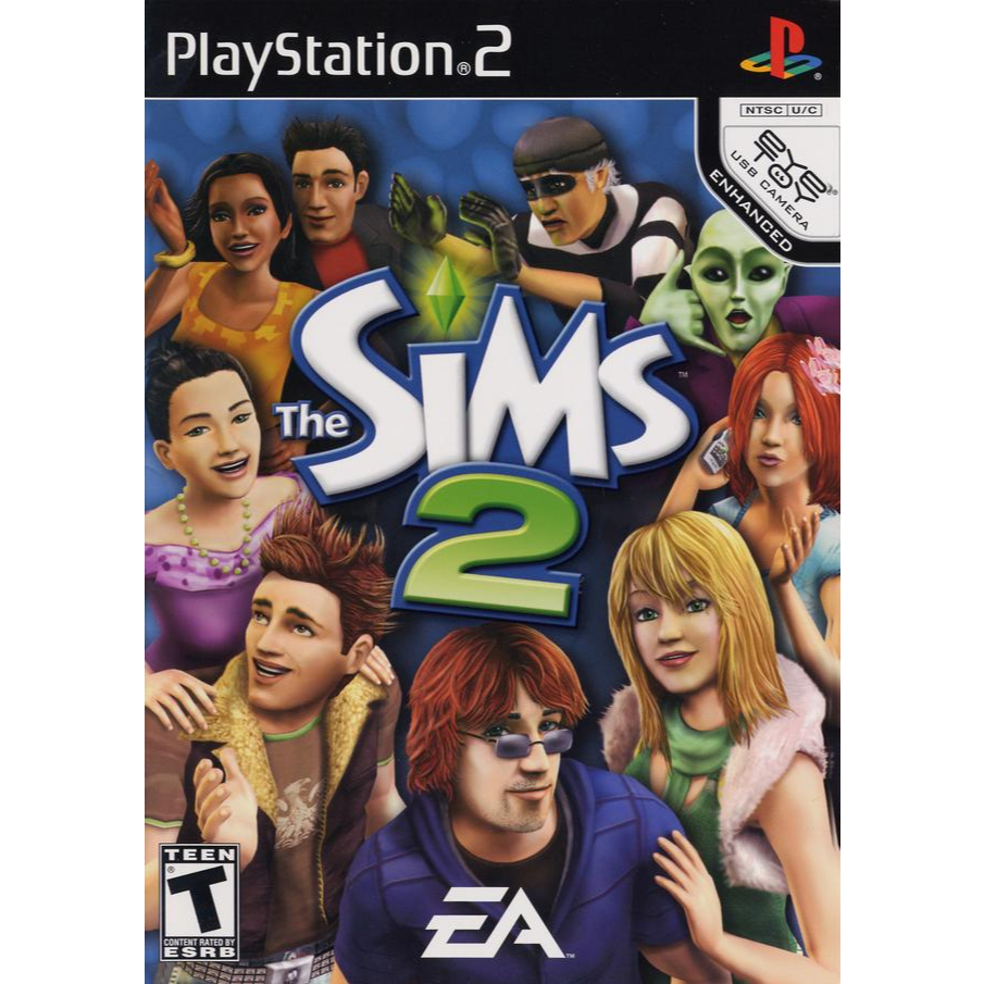 [PS2] The Sims 2 (1 DISC) เกมเพลทู แผ่นก็อปปี้ไรท์ PS2 GAMES BURNED DVD-R DISC