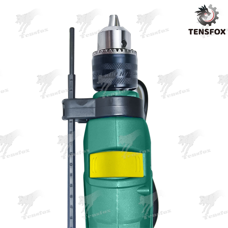 Tensfox สว่านกระแทก เจาะกระแทก สว่านไฟฟ้า 3 หุน 1380W สว่าน เจาะปูน  เหล็ก ไม้ได้ ปรับสปีดได้ เปลี่ยนหัวได้ อุปกรณ์ใหม่ - รูปที่ 6