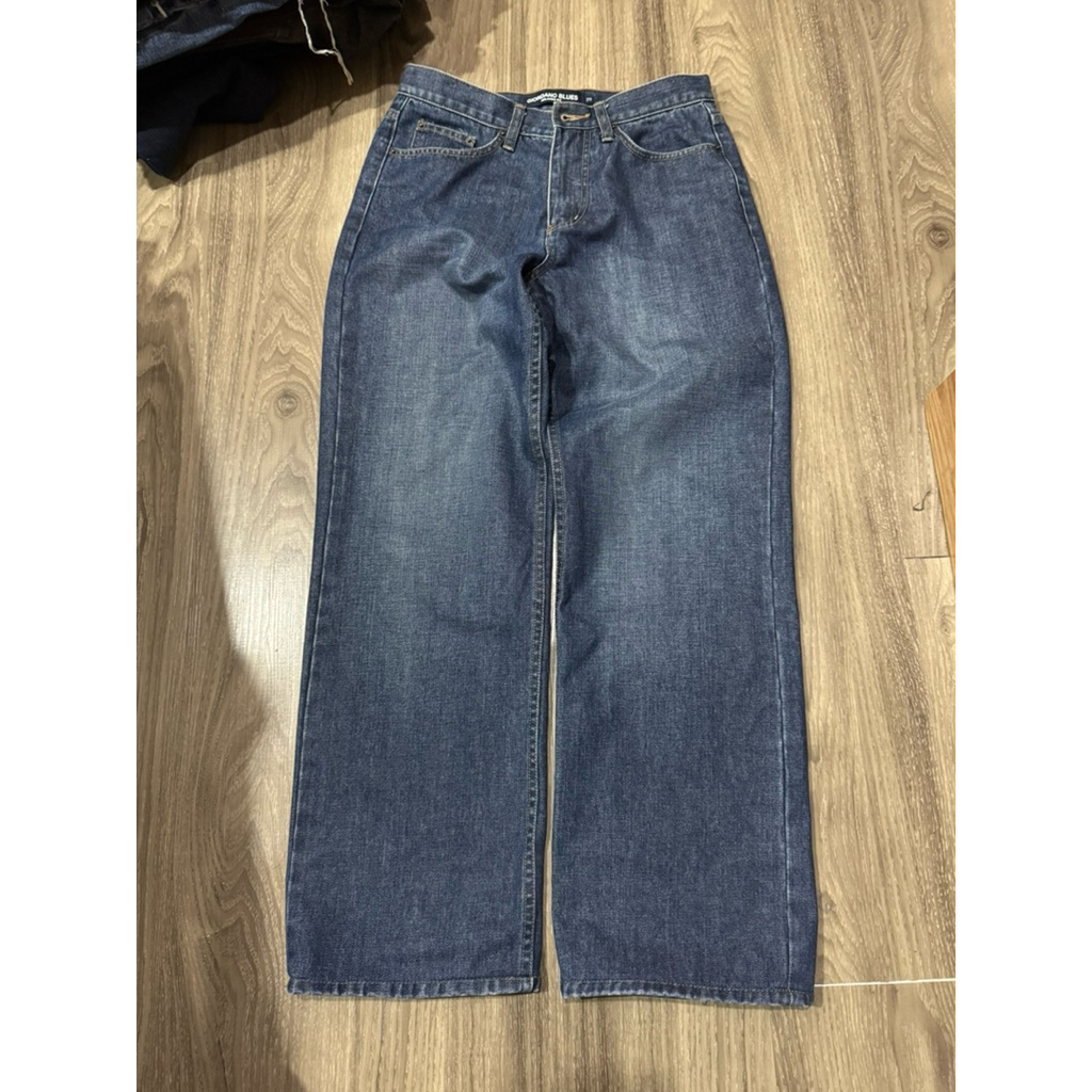 ยีนส์ไม่ยืด(รหัส 88)/GIODANO/BLUE เอว29สะโพก40ความยาว38ของใหม่ไม่มีป้าย