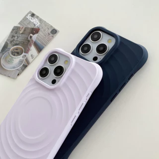 Ripple เคสกันกระแทก ชาร์จได้ ดีไซส์สวยหรู for iphone 11、13、pro、max、14、pro、max、15、pro、max、16、pro、max、17、pro、max、17air