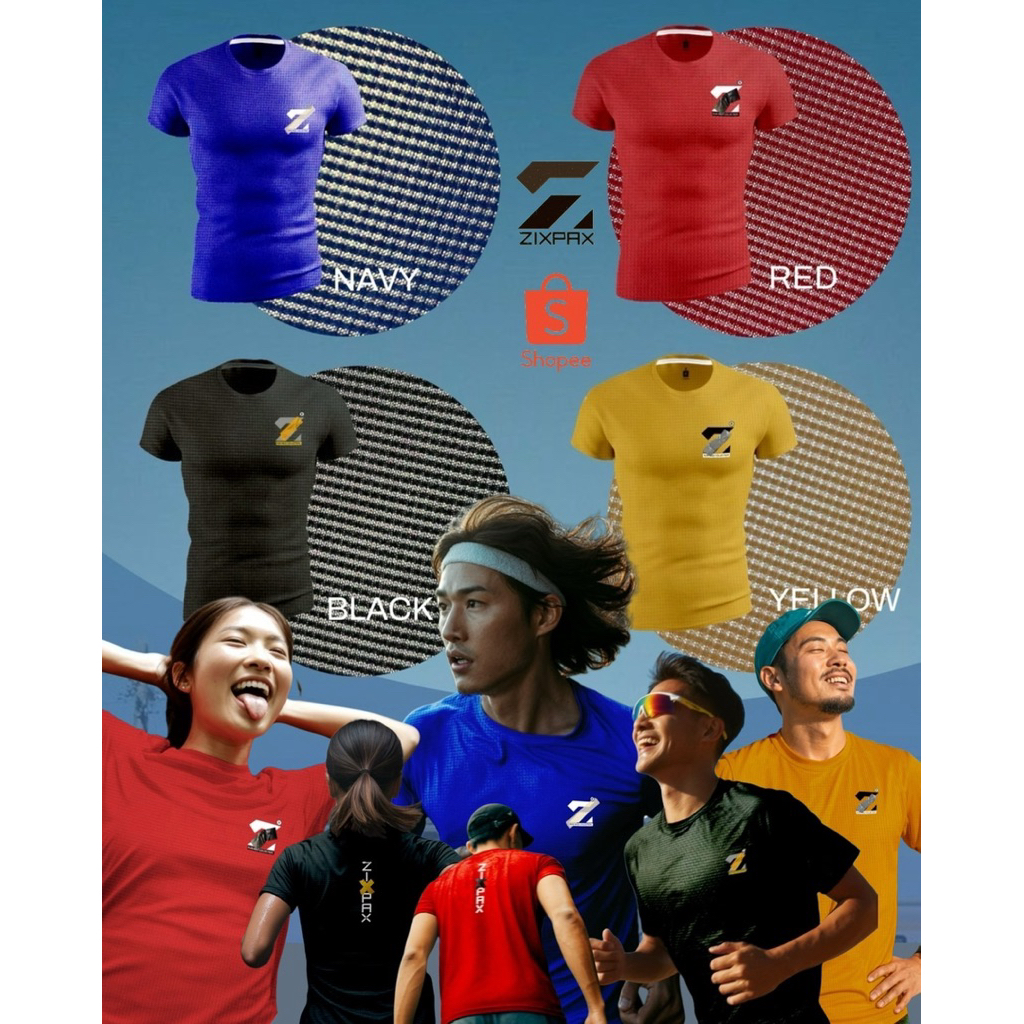 TAPE T-SHIRTS: ความเรียบง่ายที่ซ่อนฟังก์ชั่นระดับ High End! #Running #ZIXPAX