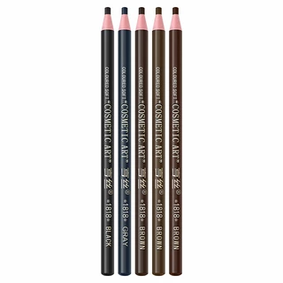 (1 โหล 5 ชิ้น) เขียนคิ้วแบบเชือกดึง Cosmetic Art ดินสอเขียนคิ้วไม่ต้องเหลา เขียนง่ายติดทน เกรดA คิ้วเชือก เขียนคิ้ว ติดท