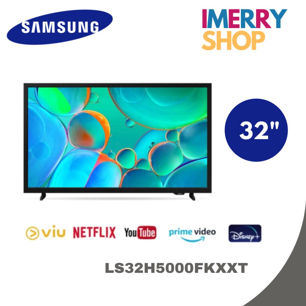 SAMSUNG ทีวี H5000 สมาร์ททีวี 32 นิ้ว HD LED รุ่น LS32H5000FKXXT