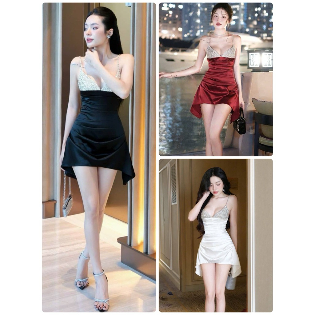 TBB ชุดเดรสออกงาน สวยหรูงานนำเข้าเวียดนาม