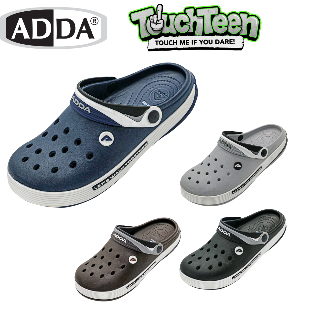 ADDA 55U23M1 รองเท้าหัวโตผู้ชาย | พื้นนุ่มพิเศษ | เบา กันน้ำ |ใส่ลำลอง เดินสบาย| Size 7-11พร้อมส่ง!