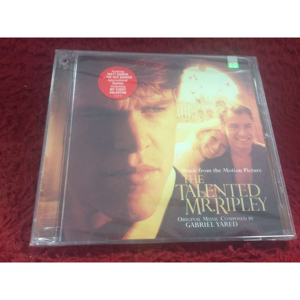 CD Various – The Talented Mr. Ripley (Music From The Motion Picture) สภาพตามรูปปก ZA168-56