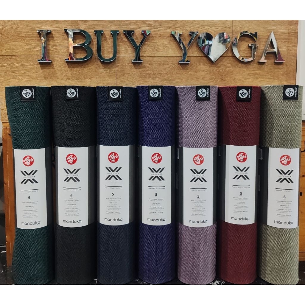 เสื่อโยคะ เสื่อฟิตเนส แบรนด์ Manduka รุ่น X Yoga Mat หนา 5mm. ลดแรงกระแทก ซัพพอร์ตข้อเข่า 🧘