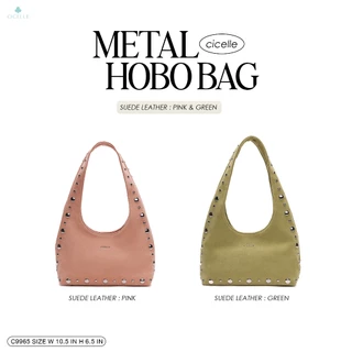 #c9965 Metal Hobo Bag CICELLE❤️ แบรนด์ CICELLE (ซี-เซล) สไตล์ Modern Luxury
