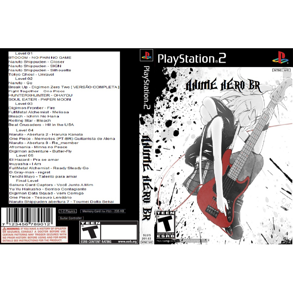 แผ่นเกมส์ PS2  Anime Fighters - Volume 1   คุณภาพ ส่งไว (DVD)