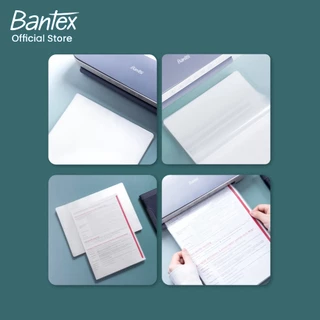 Bantex กระดาษเคลือบ แผ่นเคลือบ A3/A4 กันน้ำ ความชื้น 60/75/80/100/125 mic 100 แผ่น Laminating film