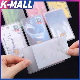 กันน้ํา PVC ใส ที่ใส่บัตรประชาชน / เคสใส่บัตร พลาสติก ป้องกัน ปลอกการ์ดแม่เหล็ก