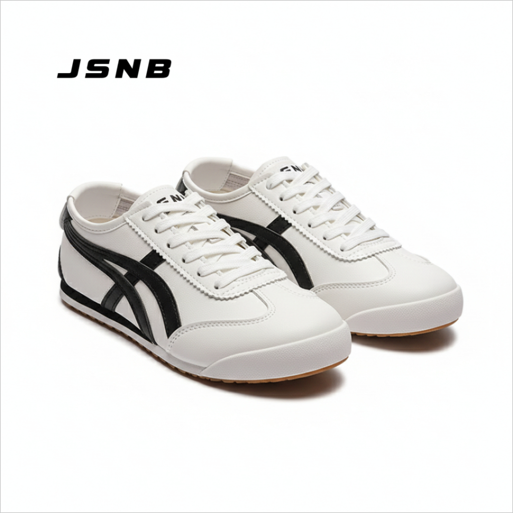 JSNB ส่งฟรี รองเท้าผ้าใบแฟชั่น พร้อมส่ง ผ้าใบมินิมอล รองเท้าส้นแบน พื้นนุ่ม กันลื่น ระบายอากาศได้ดี 