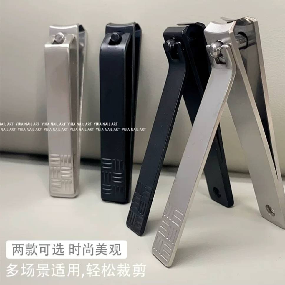 กรรไกรตัดเล็บ Nail Clipper 2 สี 4 ตัวเลือก Curve●Straight คมกริบพร้อมใช้ Stainless Steel พร้อมส่ง