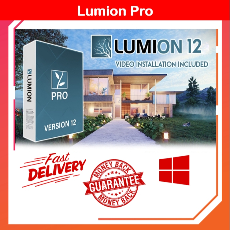 Lumion Pro 12.5 โปรแกรมเรนเดอร์ 3D สำหรับ Windows
