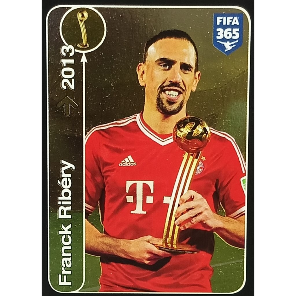 Panini sticker FIFA 365 2017 No. 473 Franck Ribery FC Bayern Munich