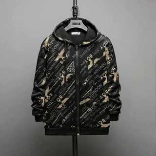 【จัดส่งในวันถัดไป】*พร้อมส่งจากไทย* (Limited รุ่นพิมพ์ลาย พรี เมี่ยม) เสื้อคลุมแขนยาว เสื้อกันหนาว เสื้อแขนยาว มีฮู้ด จ่า