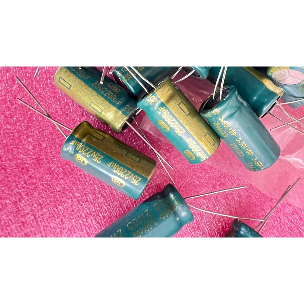 คาปาซิเตอร์ c ฟิลเตอร์ ตัวเก็บประจุ 470uf25v 1000uf25v 2200uf25v คุณภาพสูง ตัวใหญ่ โวลท์เต็ม คุณภาพด