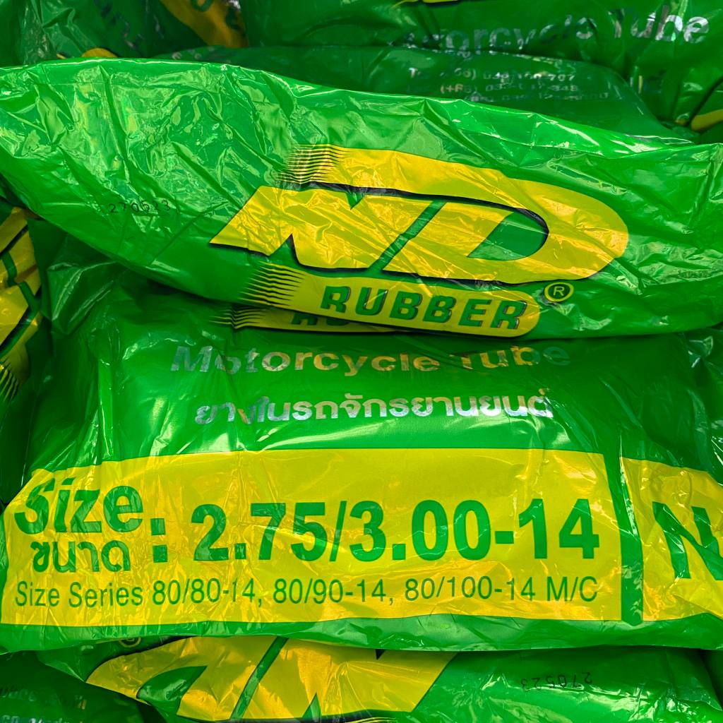 ถูกสุด 5 เส้น ND ยางในมอเตอร์ไซค์ ตราเอ็นดี ขอบ 14, 16, 17, 18 และ 21 ราคาดีที่สุด Motorcycle - รูปที่ 4