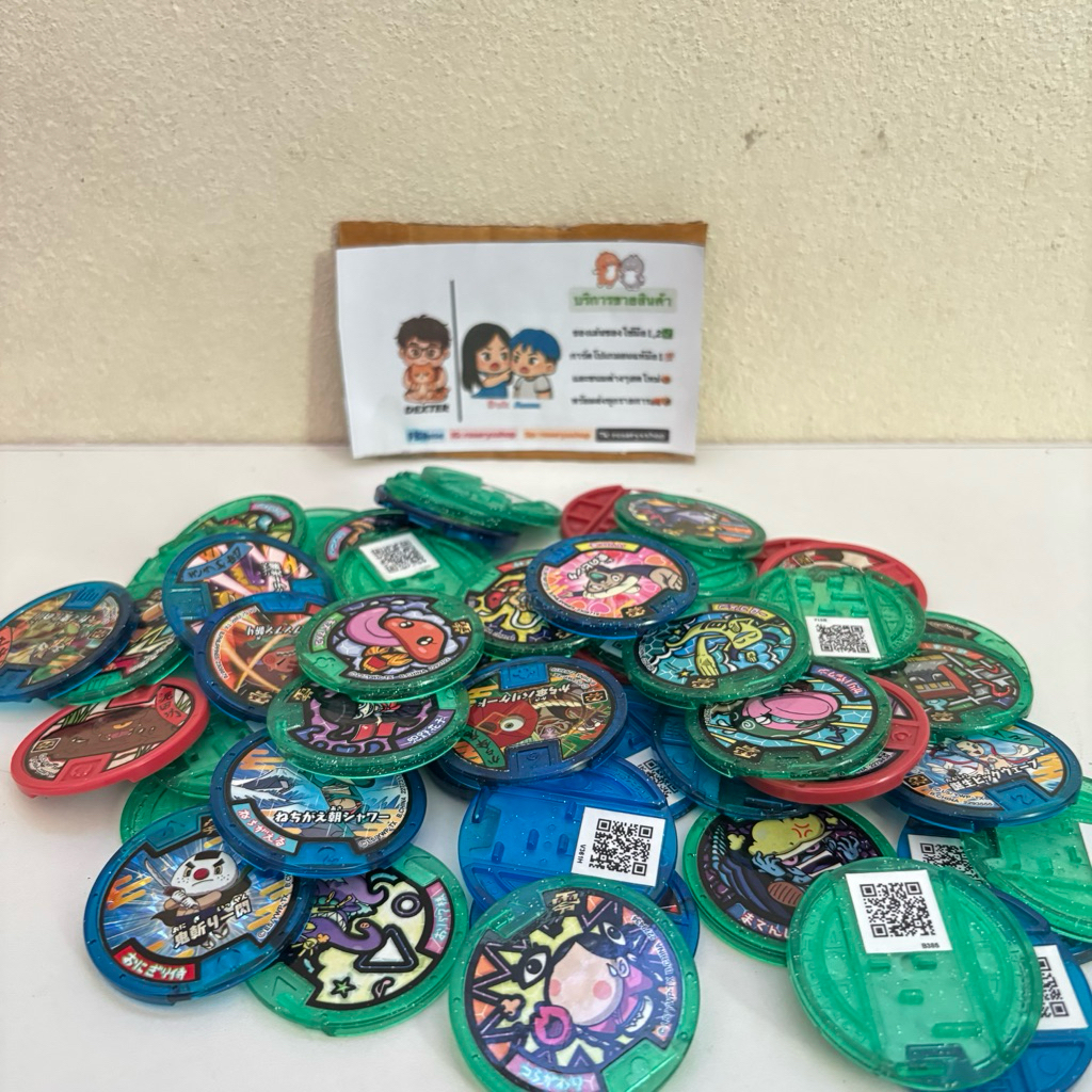 สุ่ม 12 เหรียญโยไควอช Yokai Watch