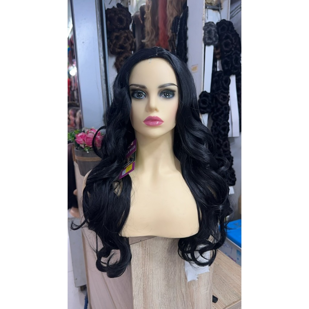 วิกผมแสกกลางลอนยาว เส้นไหนเกาหลี (รหัส0405)ทำจากเส้นไหม มีหนังหัว  สินค้าในไทย - รูปที่ 5