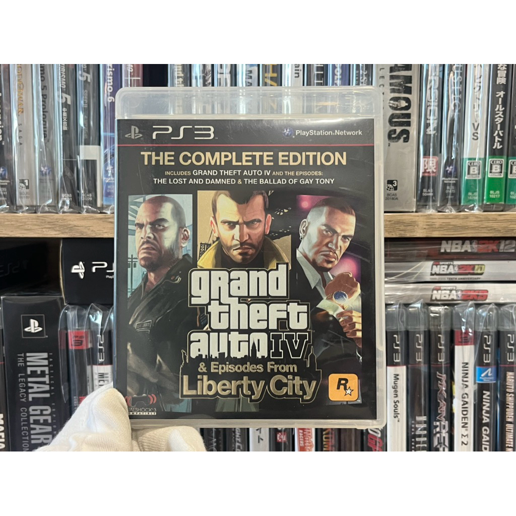 Ps3 - Grand Theft Auto IV & Episodes from Liberty City The Complete Edition (GTA 4,GTA IV)