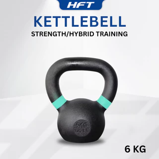 HFT เคตเทิลเบล 4-16kg. Kettlebell สีดำด้าน ที่ยกน้ำหนัก เวทยกน้ำหนัก อุปกรณ์ออกกำลังกาย - Homefittools