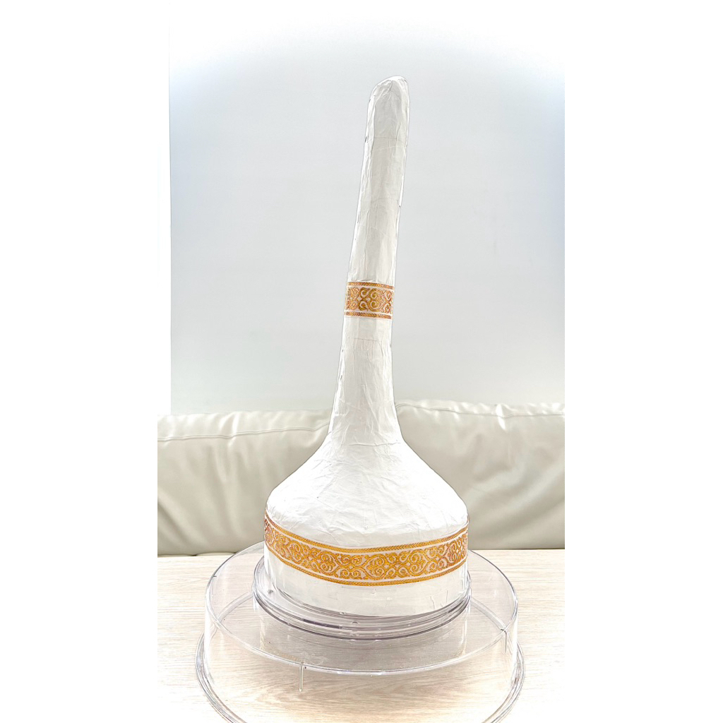 หมวกรุกขเทวา-พราหม-เทวดา ลอมพอก เปเปอร์มาเช่