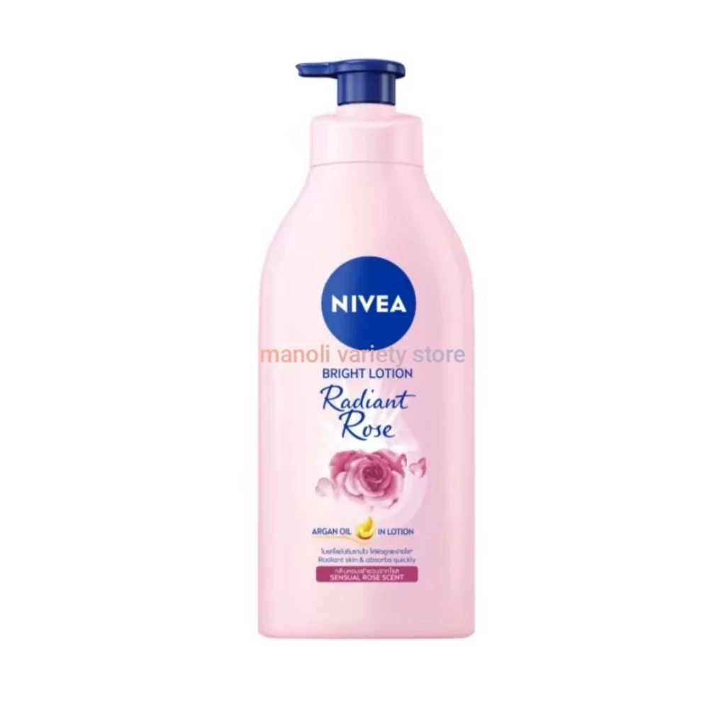 525 มล.นีเวีย โลชั่น Nivea Bright Lotion Radiant Rose