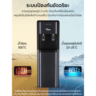 TIXX ตู้กดน้ำร้อน-น้ำเย็น ถังล่าง ไม่ต้องยกถัง ตู้ทำน้ำร้อนน้ำเย็น ประหยัดไฟ รองรับ 1-20L ขายดี
