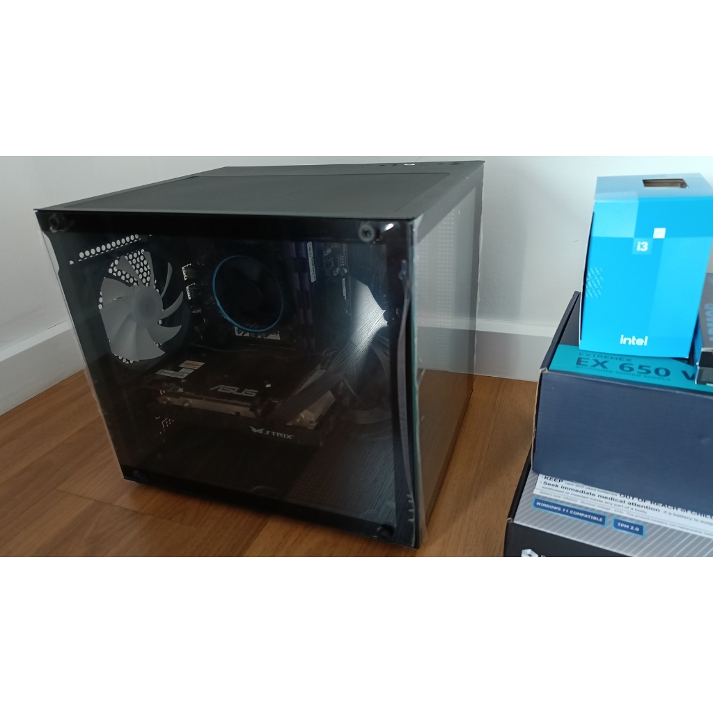 คอมพิวเตอร์ INTEL I3 12100F PC 16GB DDR4 500GB SSD มือสองประกอบใหม่