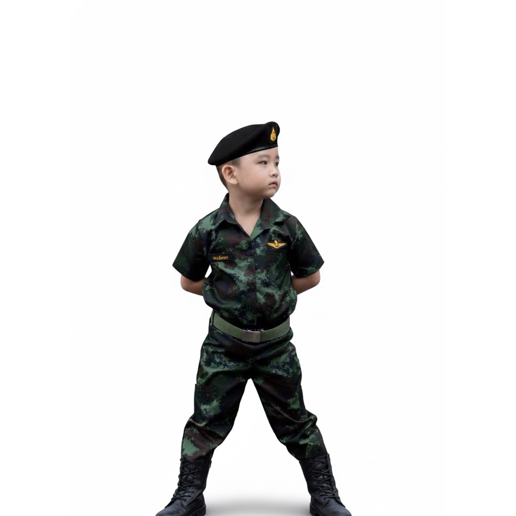ชุดทหารเด็กชาย/ชุดอาชีพเด็กในฝัน