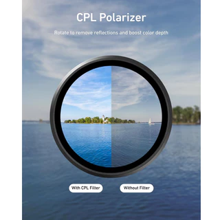 Telesin DJI Osmo Action 6 CPL / UV / VND Filter Kit (S5-FLT-41)