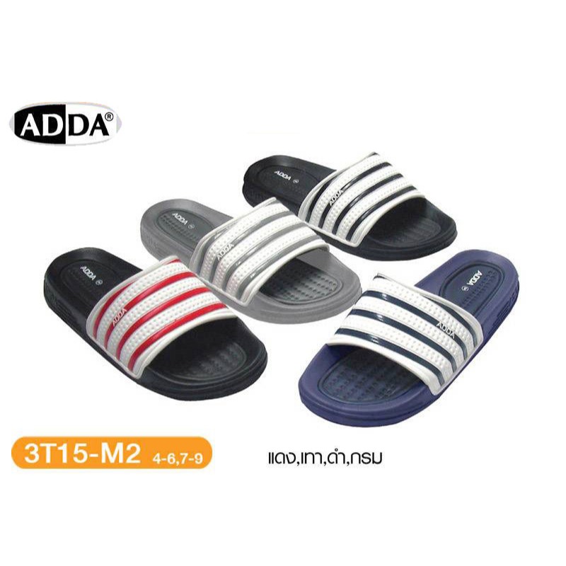 ADDA รุ่น 3T15-M2 พื้นดำ 4-9(36-43)