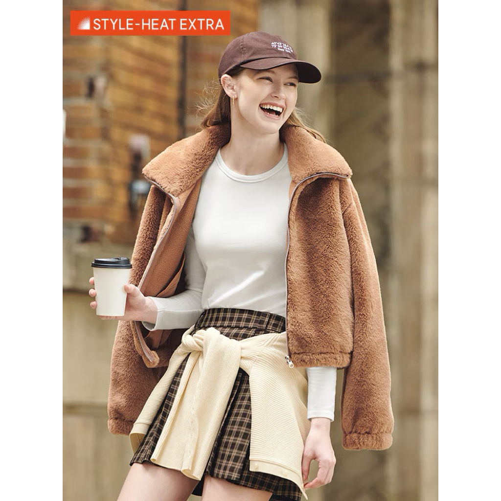 ฮีทเทค GU Heattech Extra Warm Crew Neck T-Shirt [UNIQLO] แท้ 💯%