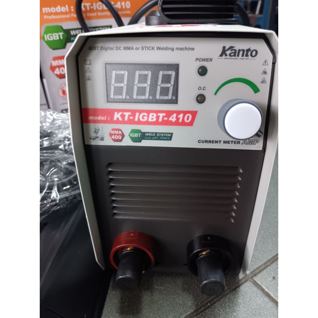KANTO ตู้เชื่อม INVERTER รุ่น KT-IGBT-410​ ​