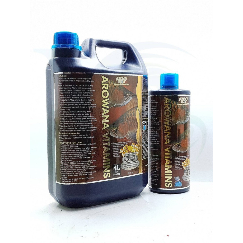 AZOO-AROWANA VITAMIN (วิตามินสำหรับปลาอโรวาน่า)
