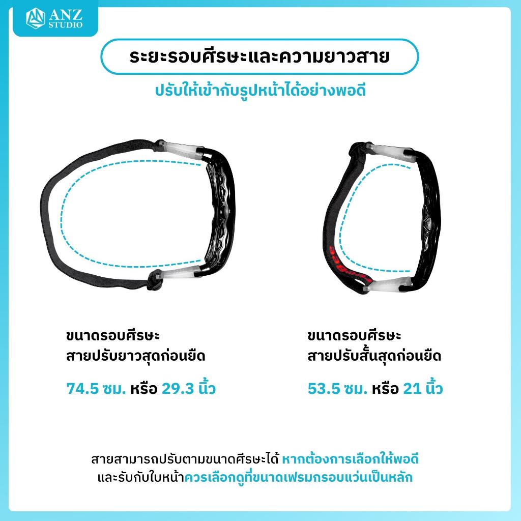 ANZ STUDIO กรอบแว่นตาเล่นกีฬาสองชั้น รุ่น DoubleP รูปที่ 6