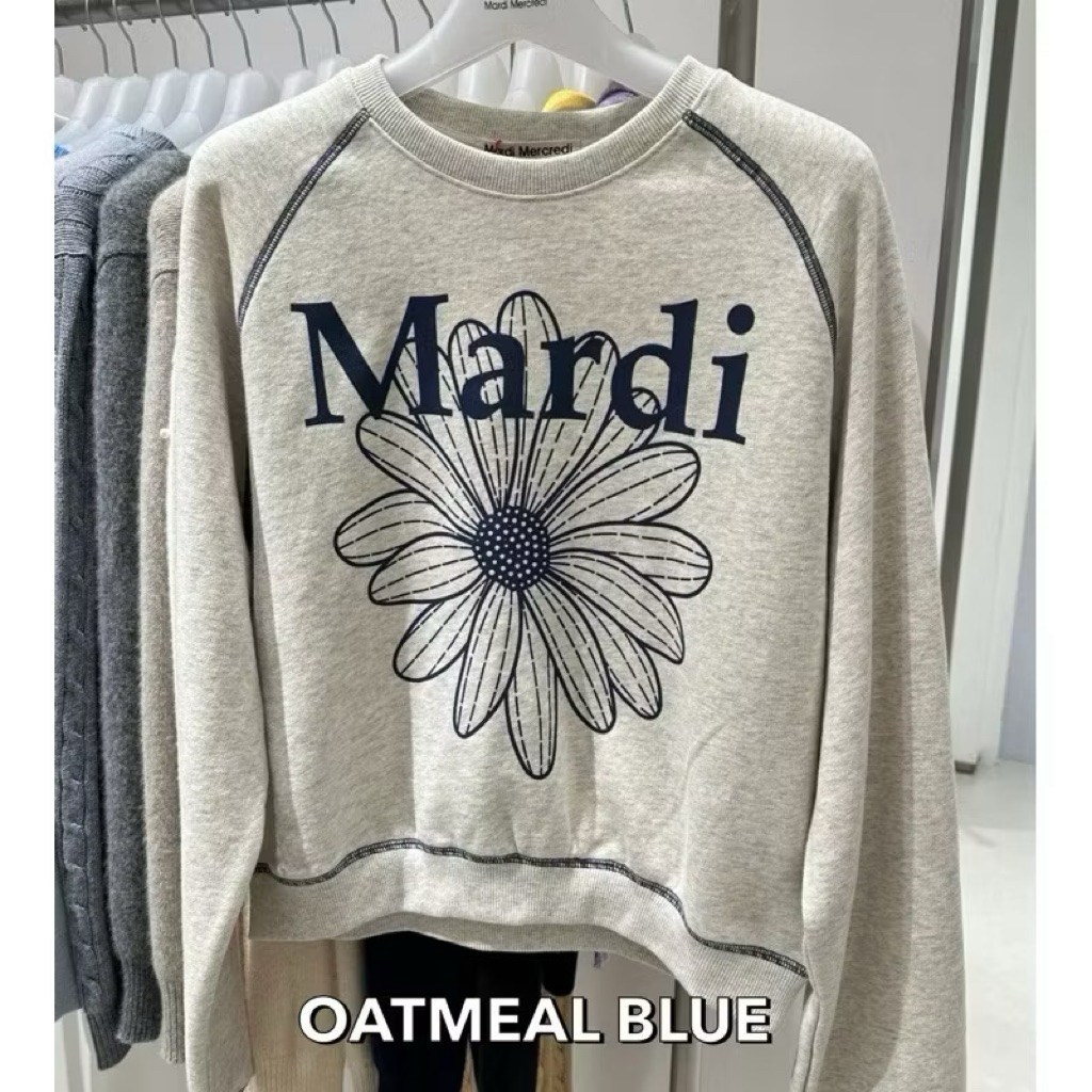 Mardi แท้ 💯พร้อมส่งในไทย เสื้อกันหนาวแขนยาวมาดิ