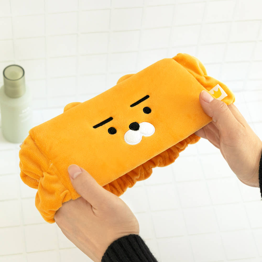 🍑พร้อมส่ง Kakao KF Face Wash Headband RYAN ที่คาดผม ไรอัน