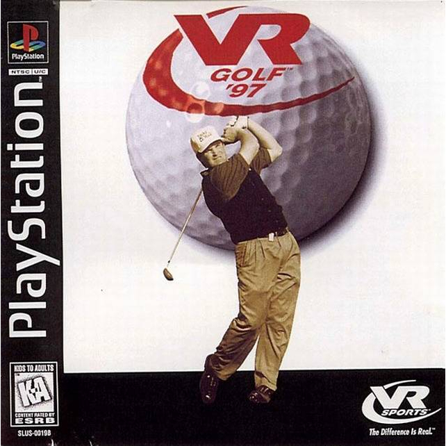 [PS1] VR Golf '97 / Actua Golf (1 DISC) เกมเพลวัน แผ่นก็อปปี้ไรท์ PS1 GAMES BURNED CD-R DISC