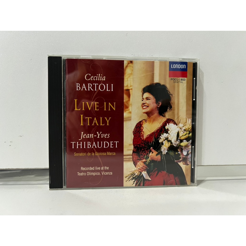1 CD MUSIC ซีดีเพลงสากล CECILIA BARTOLI LIVE in ITALY Thibaudet (M6F87)