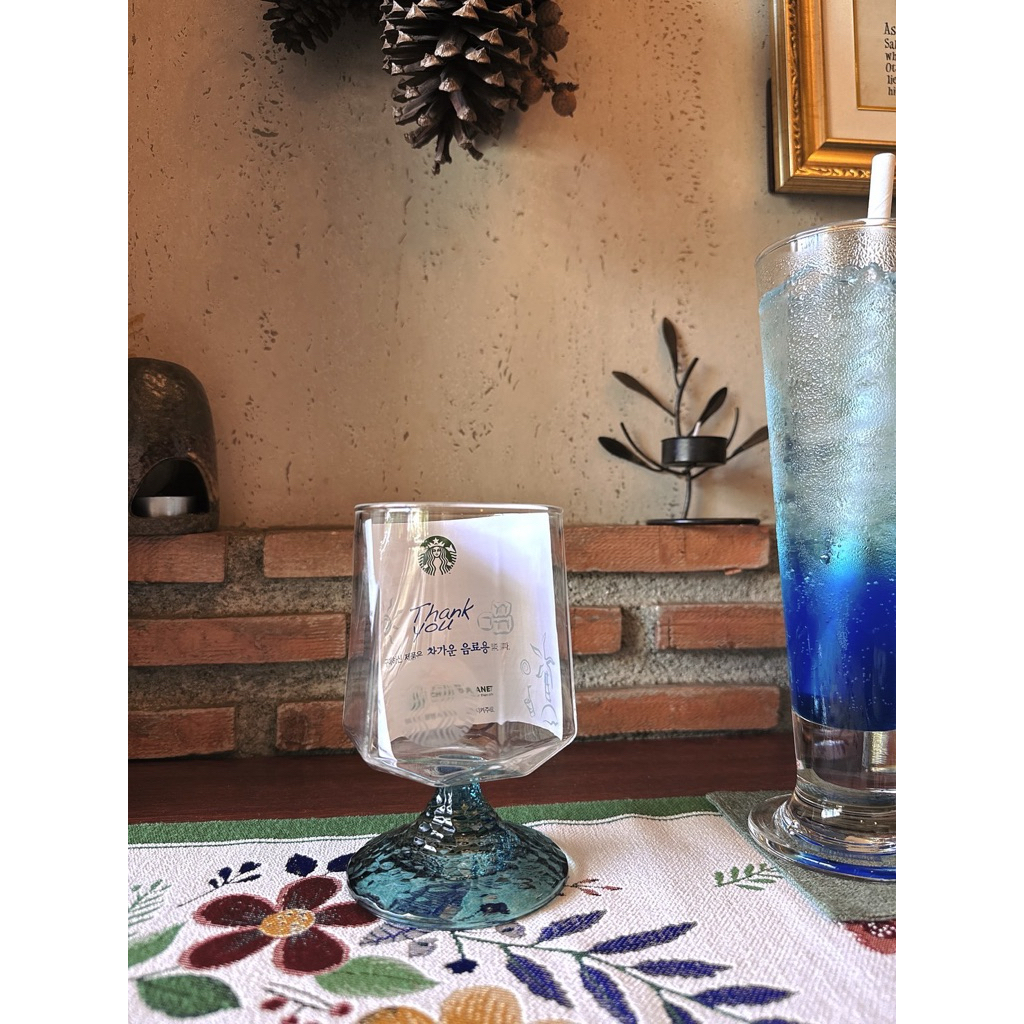 Starbucks korea 2021 Twinkle goblet glass