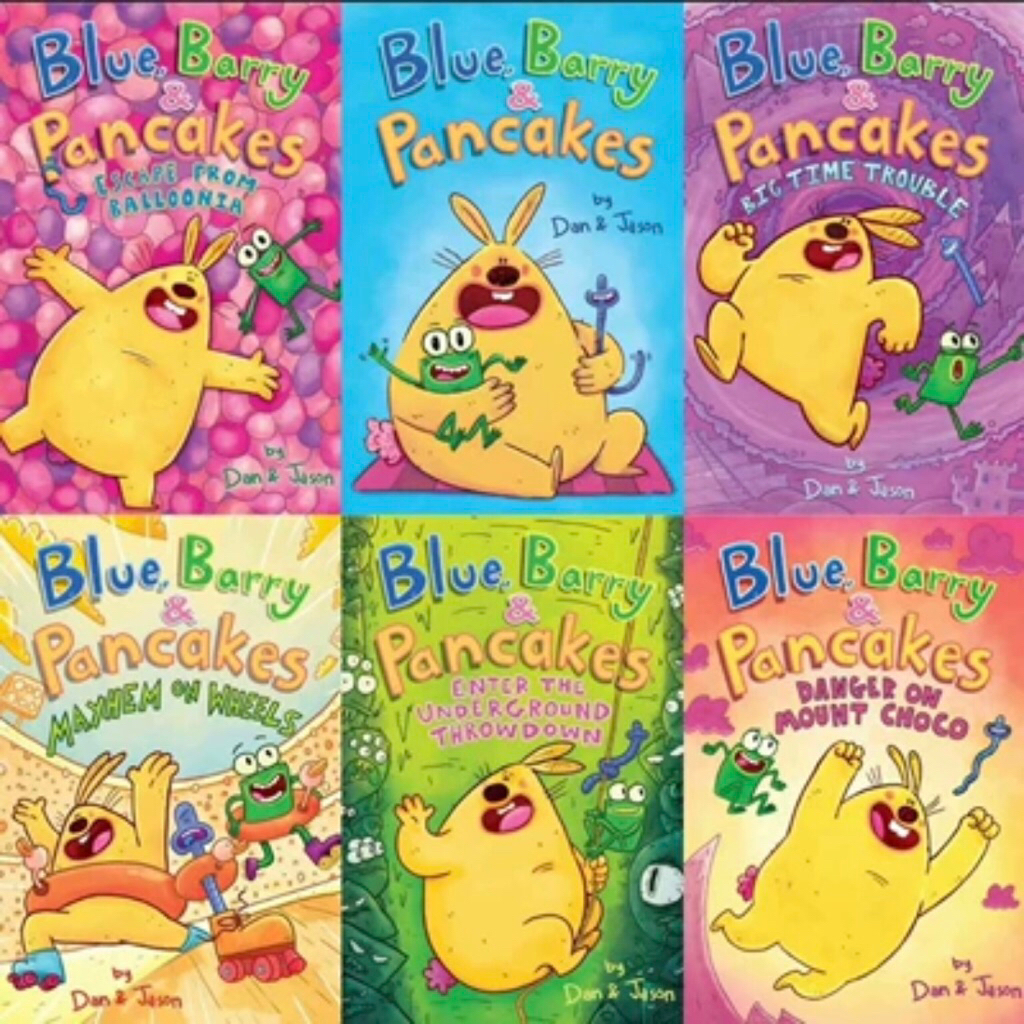 🐰🐸🎈 Blue, Barry & Pancakes  ชุดหนังสือภาพขายดีจากอเมริกา ที่ฮาและน่ารักจนเด็กๆ ทั่วโลกหลงรัก!