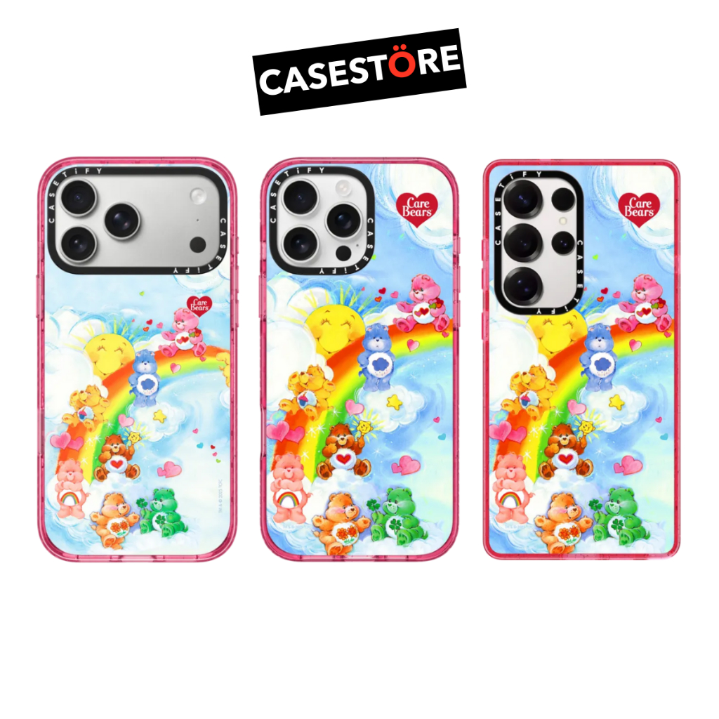 [🧸พร้อมส่ง🌈] CASETiFY | Care Bears - Care Bears Rainbow Dreams Case #For iPhone Samsung
