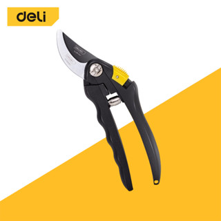Deli กรรไกรตัดกิ่งไม้ กรรไกรตัดกิ่ง กันไกรตัดกิ่งไม้ กรรไกรแ…