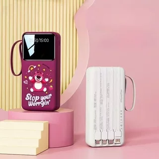 [CCC] ELRRO พาวเวอแบงค์ 80000mAh 120W Fast Charging power bank ของแท้ พกพา Type-c+Lighting interface มาพร้อมสายชาร์จ