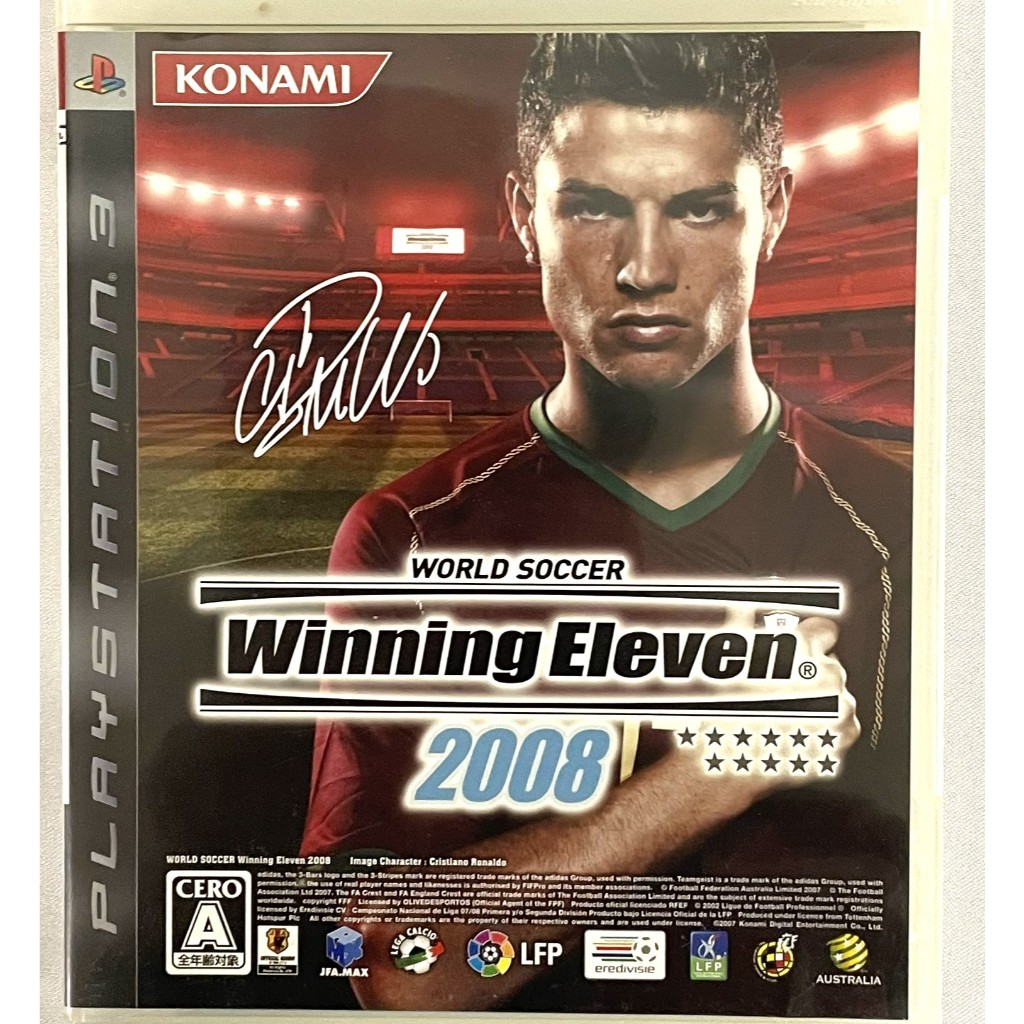 Original Disc PS3 World Soccer Winning Eleven 2008 - NTSC-JAPAN